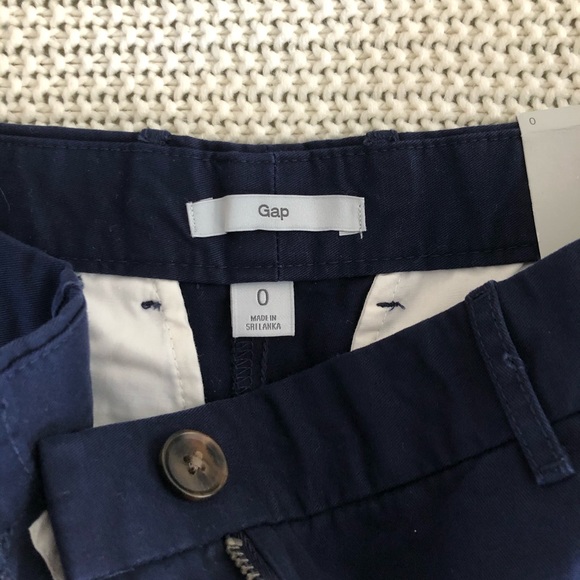 Gap Navy Short Shorts Size 0 - Picture 5 of 10
